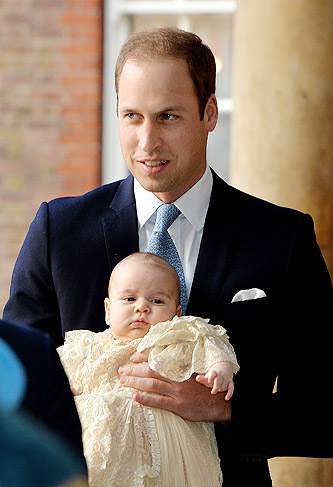 batismo do príncipe George, filho de William e Kate