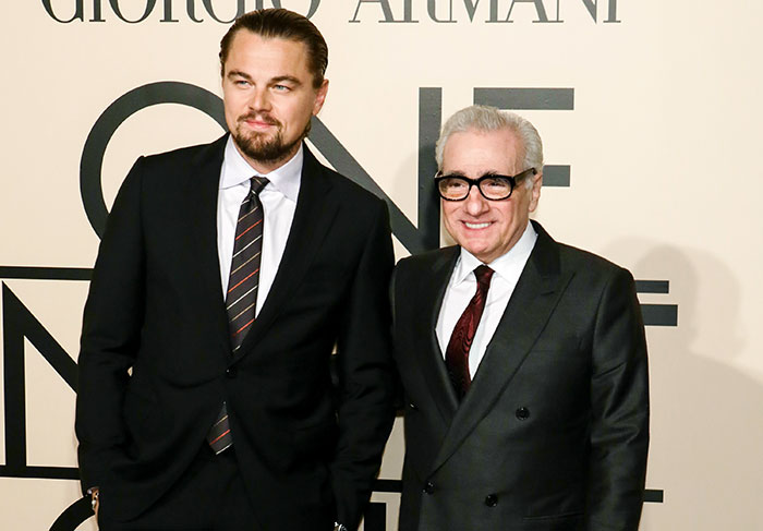 Giorgio Armani One Night Only NYC:  Leonardo DiCaprio e Martin Scorsese