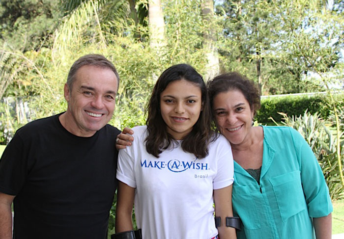 Gugu, Kamila e Esther Rocha, diretora de O Fuxico