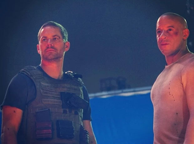 Vin Diesel posta foto da última cena gravada junto com Paul Walker