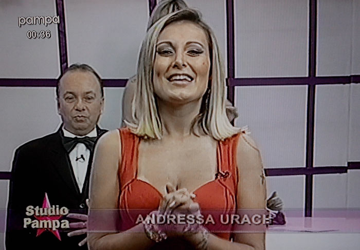 Andressa Urach como apresentadora