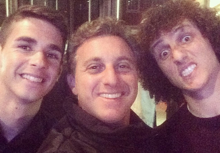 Oscar, Huck e David Luiz
