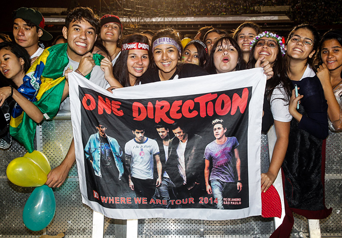 One Direction lota o Morumbi em São Paulo