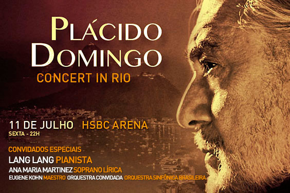  Plácido Domingo faz exigências para camarim no Rio de Janeiro