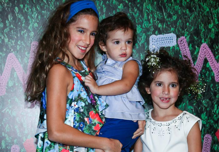 Rodrigo Faro e Vera Viel são pais de três princesas: Clara, de oito anos; Maria, de 6; e Helena.