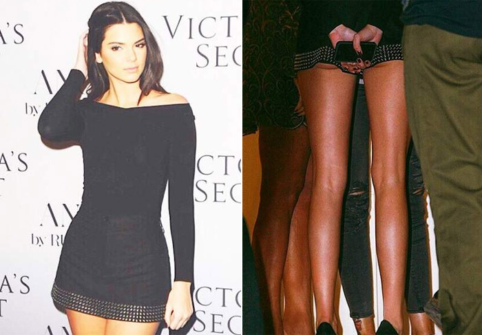 Kendall Jenner chama de 'pervertido' quem tirou foto de sua saia curta