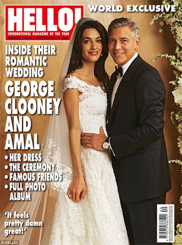 George Clooney e Amal Alamuddin se casam na Itália