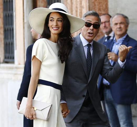 Casamento civil de George Clooney e Amal Alamuddin aconteceu na Itália