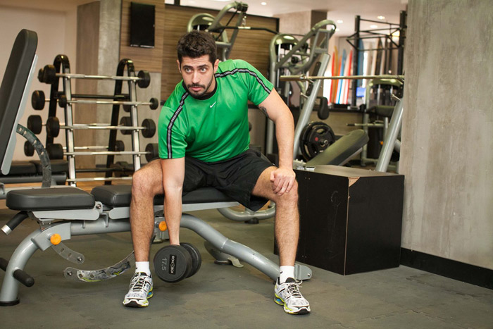 Ex-BBB Marcelo Zagonel pega pesado em treino e quer perder mais uns quilos