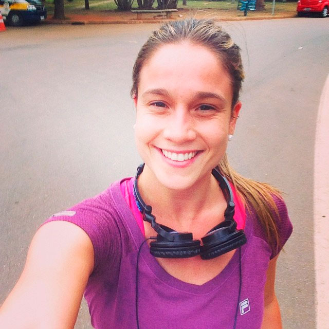  Fernanda Gentil corre no Parque do Ibirapuera: 'Estou muito paulista'