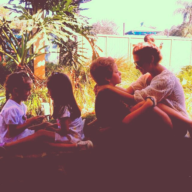  Giovanna Antonelli posta foto com os filhos: ‘Brincadeira de criança’