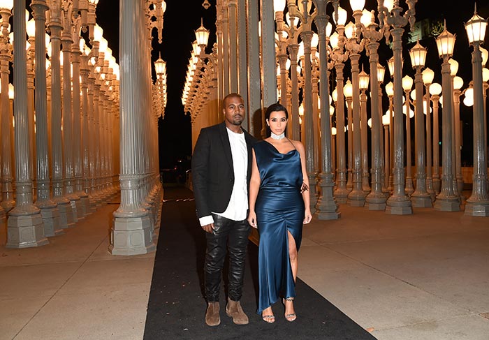 Kanye West e Kim Kardashiam