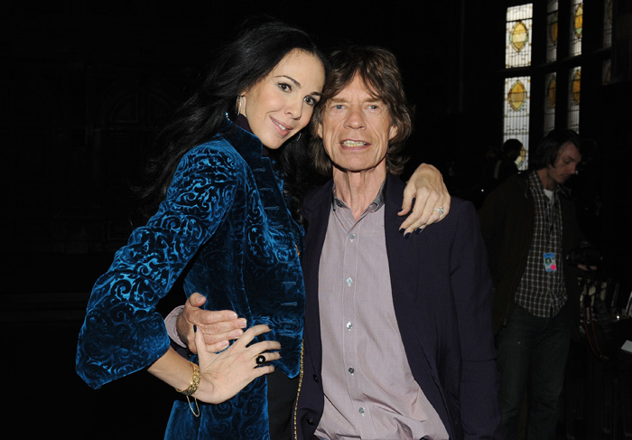 Mick Jagger e L'Wren Scott