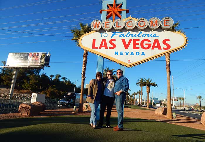 Ronnie Von curte o filho em temporada em Las Vegas