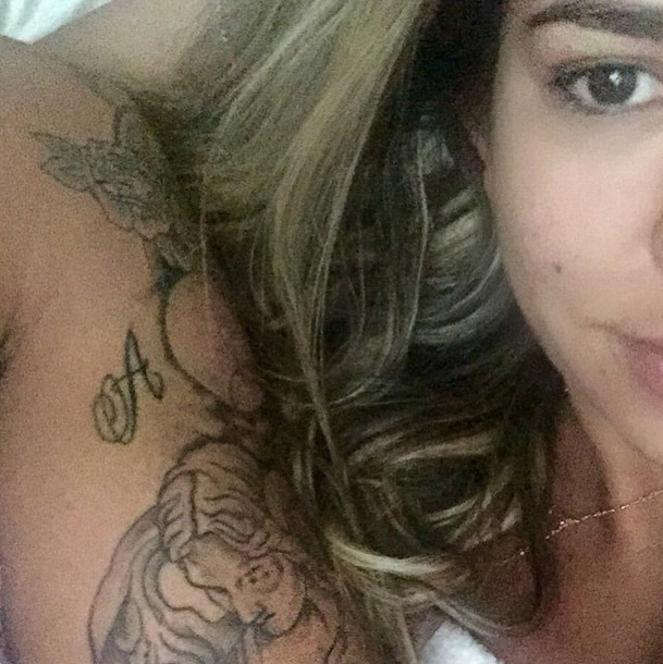  Rodrigão faz tatuagem para Adriana Sant’Anna: ‘Não sabia que ele me amava tanto assim’
