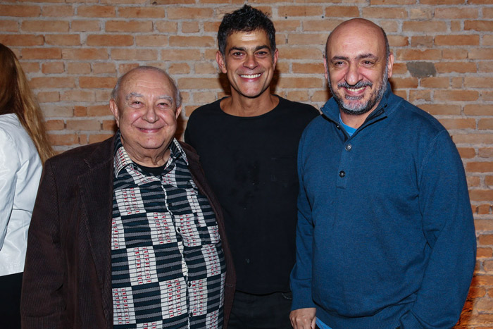 Du Moscovis recebe Sérgio Mamberti em estreia de peça em São Paulo