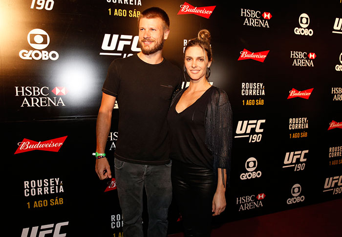 UFC nFernanda o Rio: Rodrigo Hilbert e Fernanda Lima 