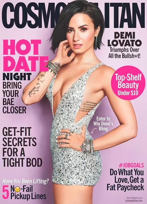 Demi Lovato se defende de protestos contra capa de revista 
