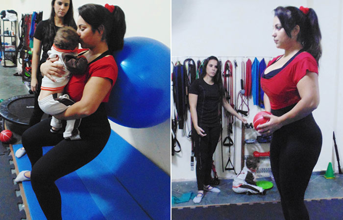Sem dieta, Desirée Oliveira perde 25 quilos após gravidez