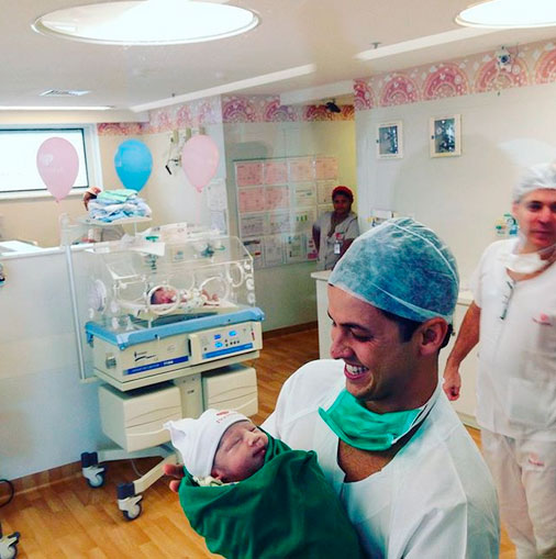 Fernanda Gentil dá à luz seu primeiro filho