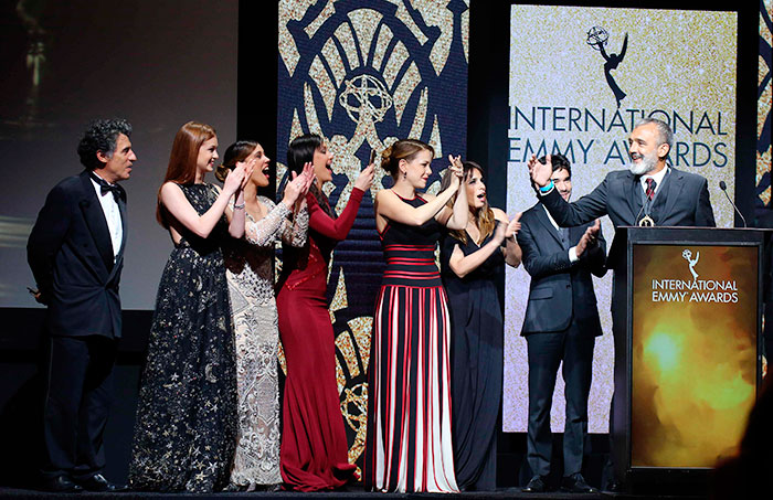 Império ganha prêmio Emmy Internacional ,