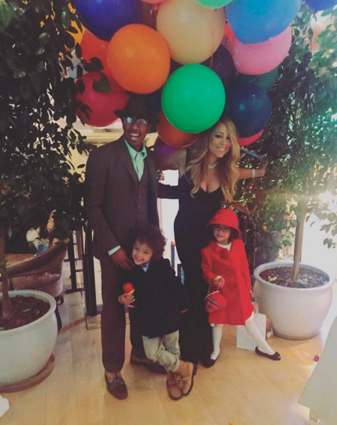 Mariah Carey e o ex-marido passam Ação de Graças juntos 