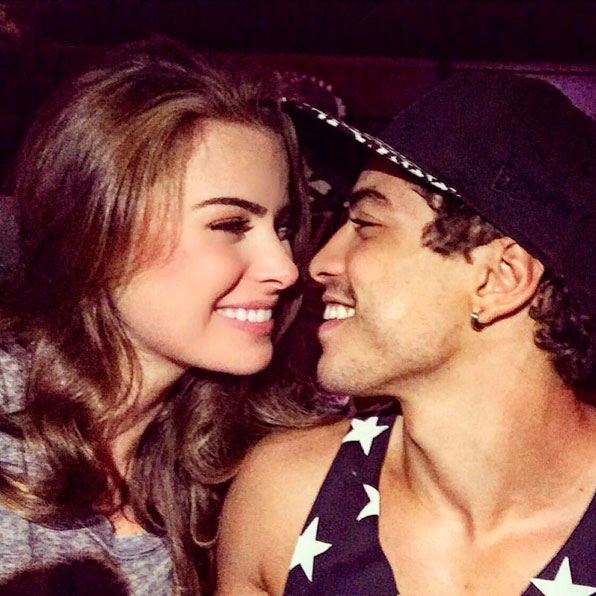 Rayanne Morais e Douglas Sampaio juntinhos em clique