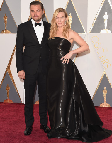 Leonardo DiCaprio e Kate Wislet