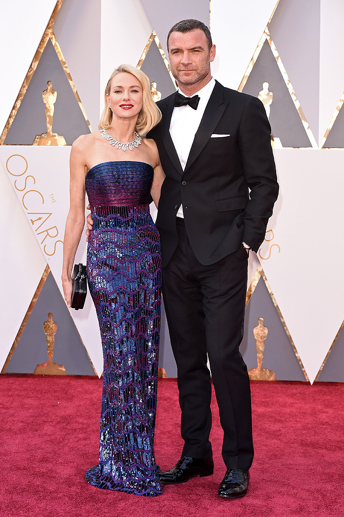 Oscar 2016: Naomi Watts e Liev Schrieber 