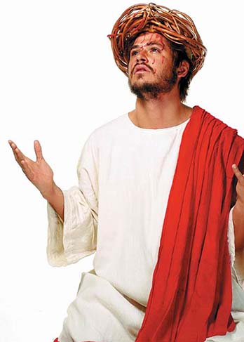 Dado Dolabella interpretou Jesus em A Paixão de Cristo, que foi exibida ao ar livre em João Pessoa, na Semana Santa de 2003