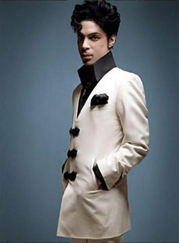 Prince exibindo sua elegância em sua página do Instagram