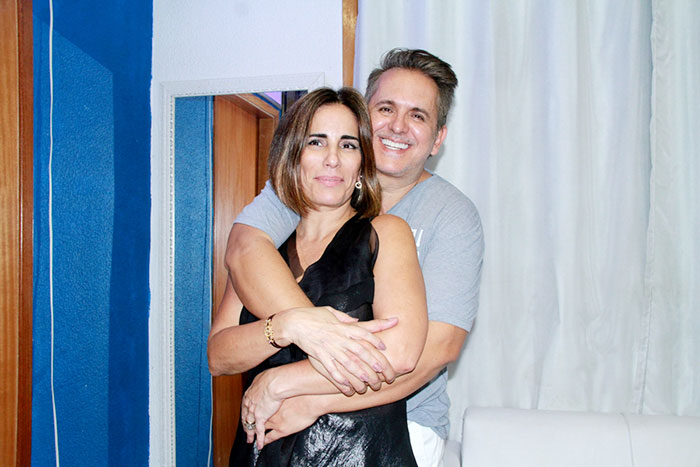 Gloria Pires e Orlando Morais