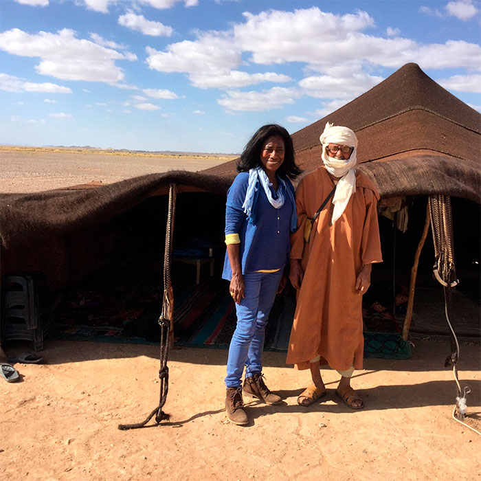  Glória Maria explora as areias do Deserto do Saara