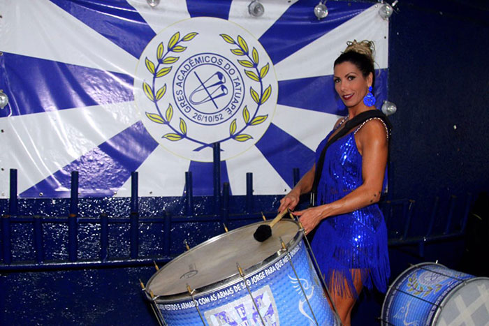 Nagila Coelho vai amadrinhar o Bloco Reduto do Samba