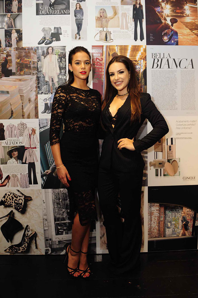 Bruna Marquezine e Kéfera vão em evento de moda esbanjando sensualidade 