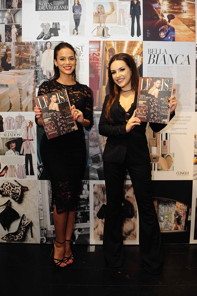 Bruna Marquezine e Kéfera vão em evento de moda esbanjando sensualidade