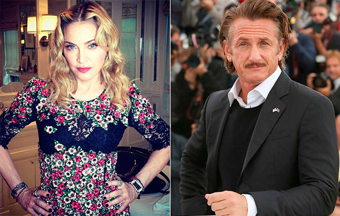 Madonna e Sean Penn