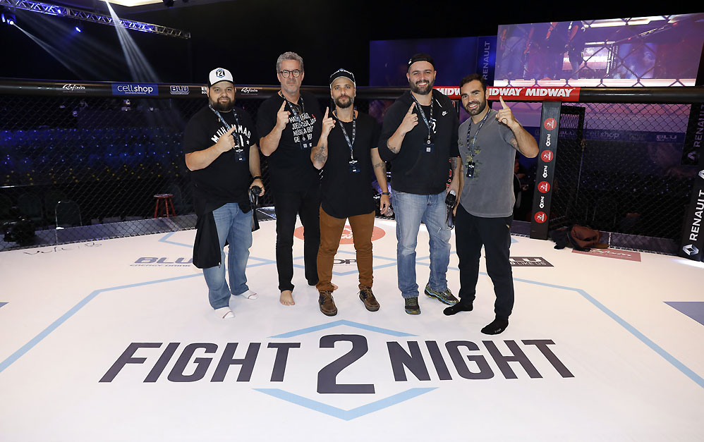 Bruno Gagliasso e famosos conferem o Fight 2 Night