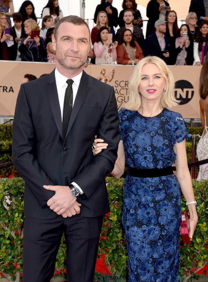 Depois de 11 anos de casamento, Naomi Watts e Liev Schreiber, que formavam um dos casais mais respeitados de Hollywood, também se separaram em setembro do ano passado
