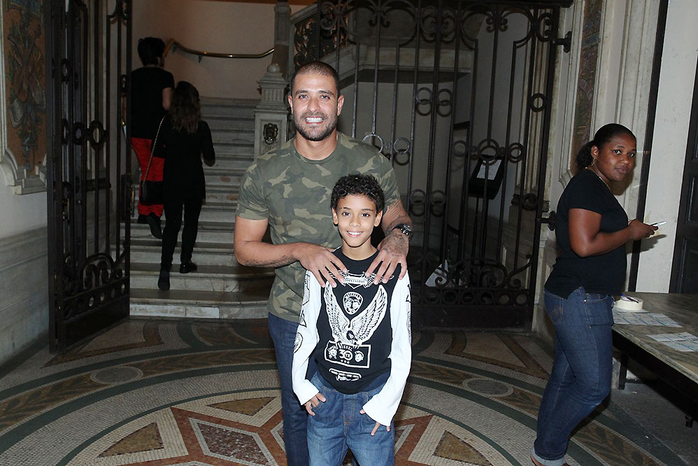 Diogo Nogueira e o filho, Davi