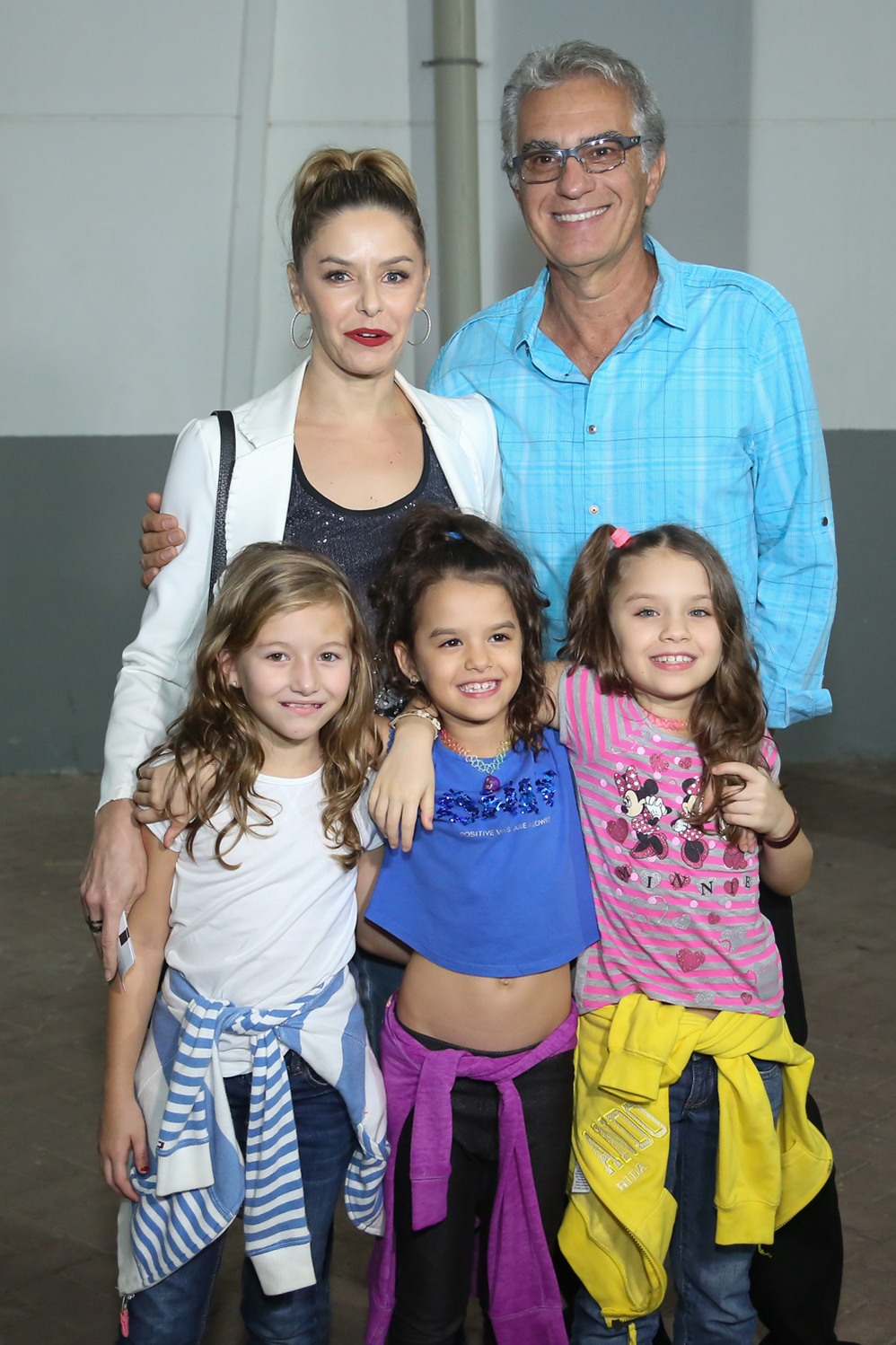 Bianca Rinaldi, Eduardo Menga e as filhas, Sofia e Beatriz