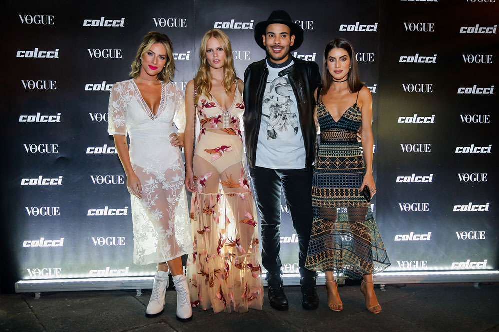 Personalidades marcam presença em evento de moda realizado em São Paulo