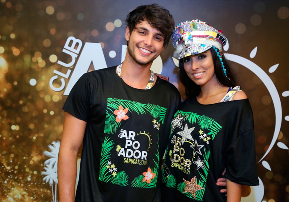 Bruno Guedes e Jade Seba