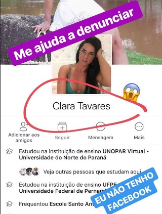 Noiva de Zezé Di Camargo denuncia perfil falso