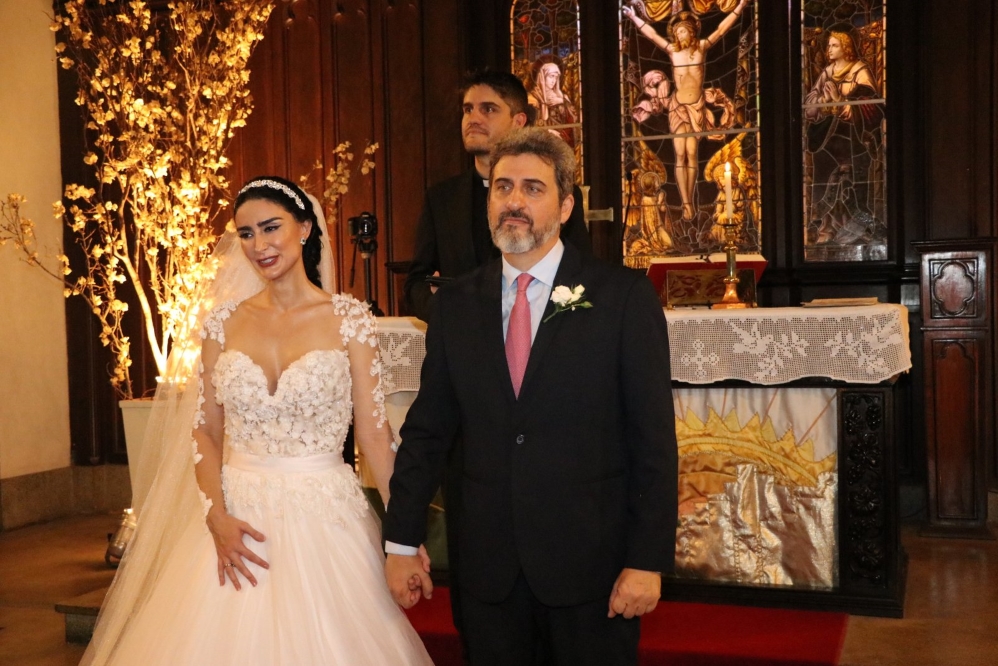 Veja fotos do casamento de Cristiane Machado