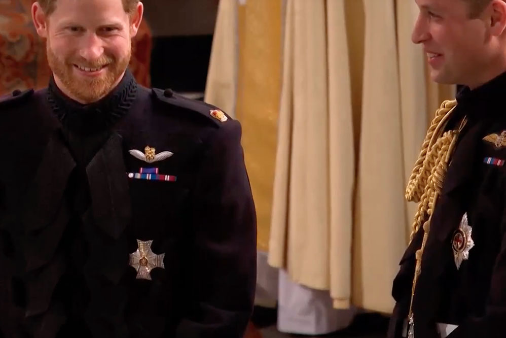 Cenas do casamento real de príncipe Harry e Meghan Markle