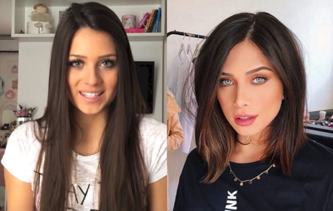 Flavia Pavanelli antes e depois