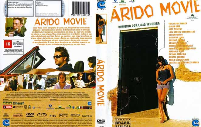Capa do DVD do longa Árido Movie