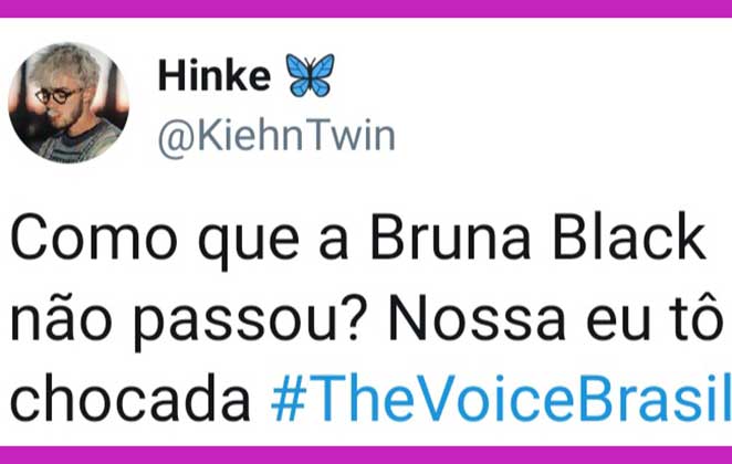 Reação na web sobre o The Voice Brasil