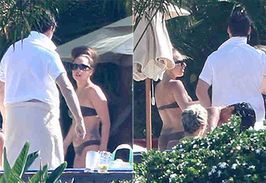Lady Gaga passa férias no México curtindo praia de biquíni - Grosby-Group